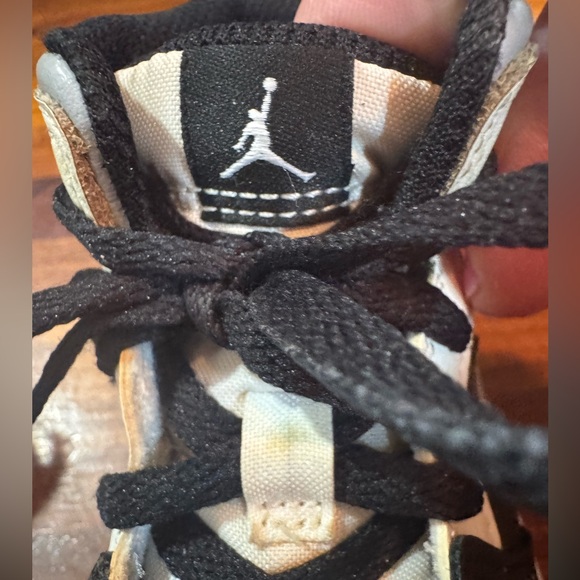 Nike Air Jordan 1 white shadow mid shoe toddler size 9c - Picture 2 of 9